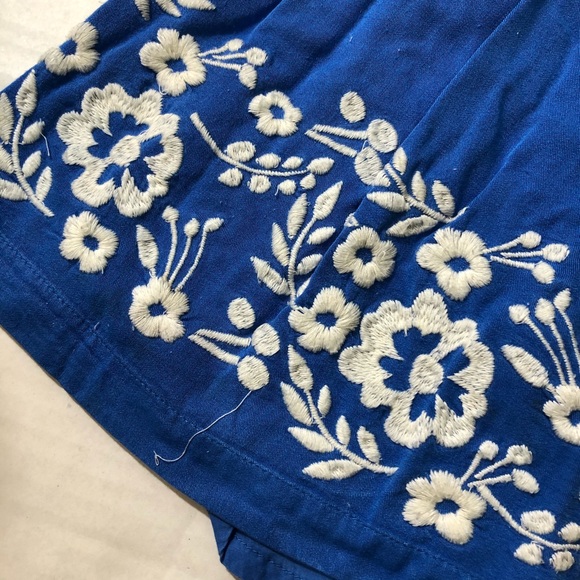 Mini Boden blue embroidered dress - Picture 3 of 6